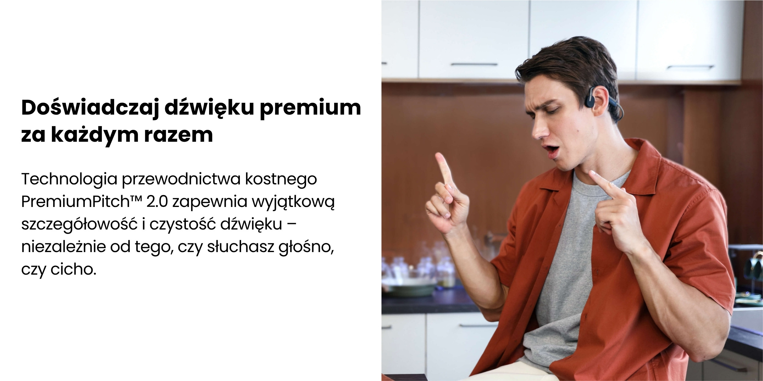 Słuchawki Shokz OpenMove BLUE 3