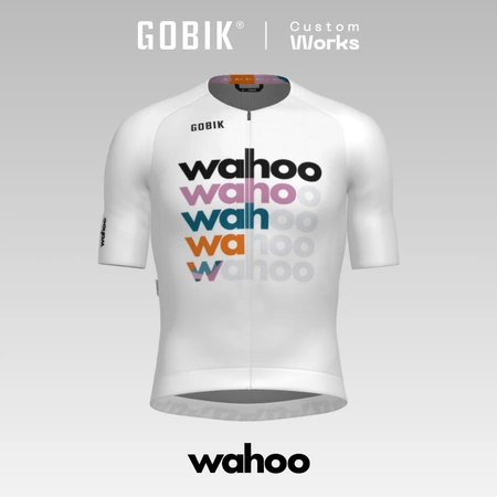 Koszulka Kolarska Gobik CX Pro 4.0 Unisex WAHOO Custom White