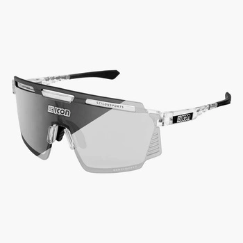 Okulary SCICON AEROWATT Crystal Gloss - SCNPP Photochromic Silver