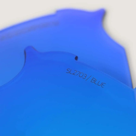 Niebieskie lustrzane soczewki do okularów SCICON GRAVEL