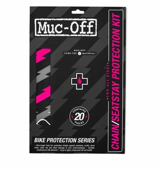 MUC-OFF ZESTAW NAKLEJEK OCHRONNYCH NA TYLNY WIDELEC Chainstay Protection Kit - Bolt