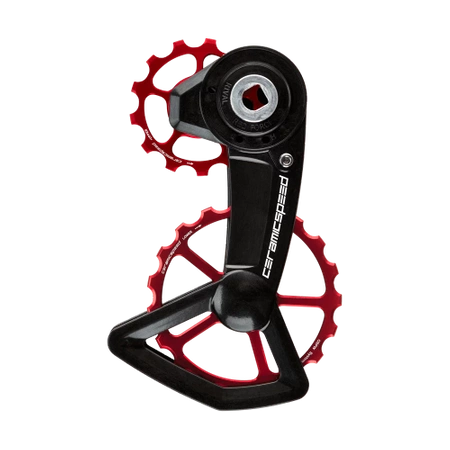 Wózek Ceramicspeed OSPW X SRAM Alt Red/Force/Rival AXS XPLR Red Coated