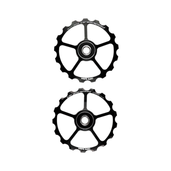 Zamienne Kółka Przerzutki CeramicSpeed 17+17 Czarne