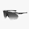 Okulary SCICON AEROSHADE XL Black Gloss White Bolt /White - SCNPP Multimirror Silver 