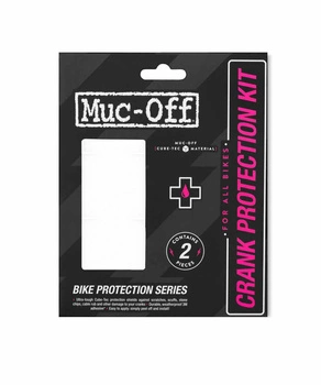 MUC-OFF ZESTAW NAKLEJEK OCHRONNYCH NA KORBĘ Crank Protection Kit - Clear Matt