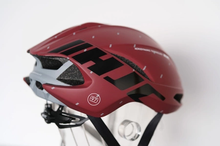 Kask rowerowy HJC FURION Czerwony MT PATTERN RED