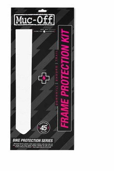 MUC-OFF ZESTAW NAKLEJEK OCHRONNYCH NA RAMĘ Frame Protection Kit - DH/ENDURO/TRAIL - Clear Gloss