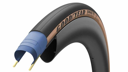 Opona GOODYEAR - Eagle F1 SuperSport Tubeless Complete 700x25/25-622 k. Blk/Tan