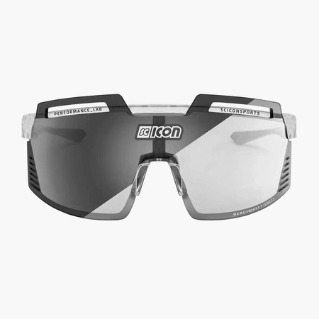 Okulary SCICON AEROWATT FOZA Crystal Gloss - SCNPP Photochromic Silver