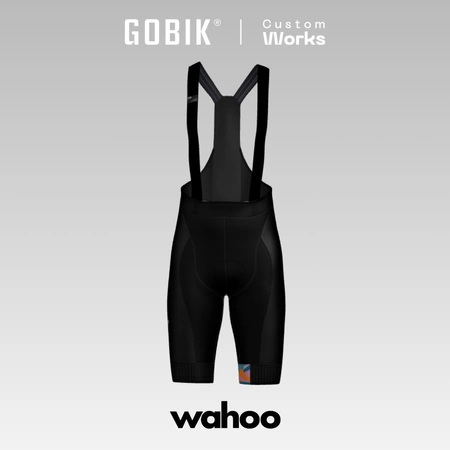 Spodenki Kolarskie Gobik Absolute Solid Men WAHOO Custom Black
