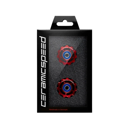 Kółka Przerzutki CeramicSpeed Campagnolo 11s Czerwone