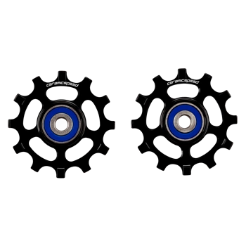 Kółka Przerzutki CeramicSpeed Shimano 11s 12z NW 9100/8000/XT/XTR Czarne Coated