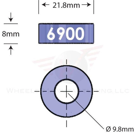 Kształtka Do Serwisu Łożysk WheelsMFG 6900