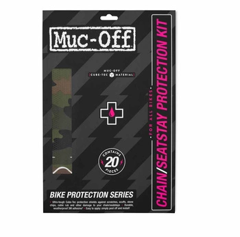MUC-OFF ZESTAW NAKLEJEK OCHRONNYCH NA TYLNY WIDELEC Chainstay Protection Kit - Camo