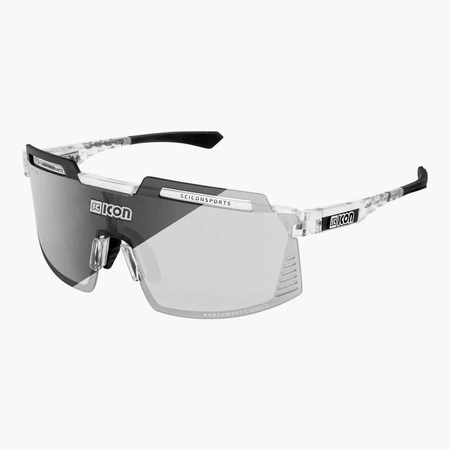 Okulary SCICON AEROWATT FOZA Crystal Gloss - SCNPP Photochromic Silver