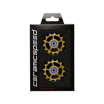 Kółka Przerzutki CeramicSpeed SRAM Eagle & Eagle AXS 1-12 Złoty