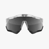 Okulary SCICON AEROSHADE XL Crystal Gloss/Black - SCNPP Multimirror Silver