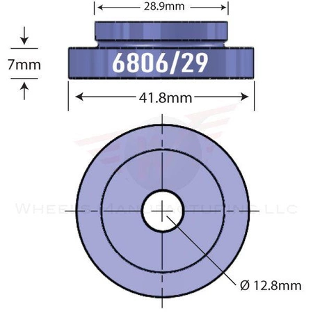 Kształtka Do Serwisu Łożysk Suportu WheelsMFG 29mm SRAM DUB