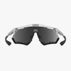Okulary SCICON AEROSHADE XL Crystal Gloss/Black - SCNPP Multimirror Silver