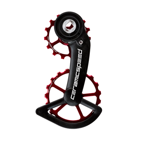 Wózek Przerzutki CeramicSpeed OSPW SRAM Red/Force AXS Czerwony