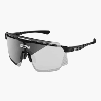 Okulary SCICON AEROWATT Black Gloss - SCNPP Photochromic Silver