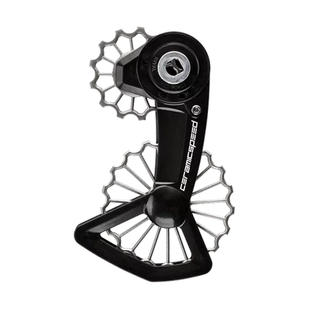 Wózek Ceramicspeed OSPW X 3D Titanium SRAM Alt Red/Force/Rival AXS XPLR Coated