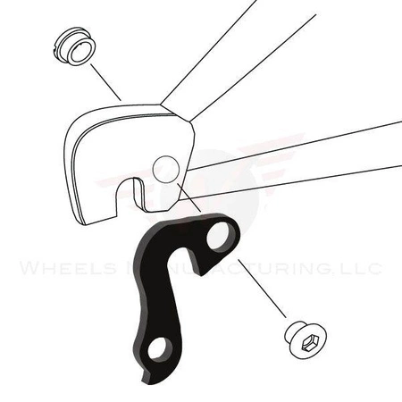 Hak Przerzutki WheelsMFG 103