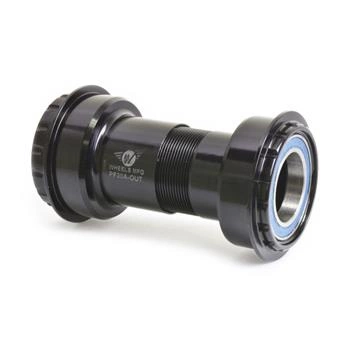 Suport WheelsMFG PF30A Skręcany Oś 24mm ABEC-3 Czarny