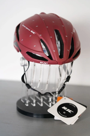 Kask rowerowy HJC FURION Czerwony MT PATTERN RED