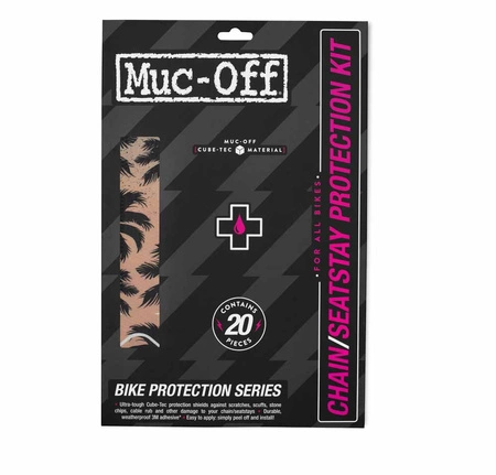 MUC-OFF ZESTAW NAKLEJEK OCHRONNYCH NA TYLNY WIDELEC Chainstay Protection Kit - Day of The Shred