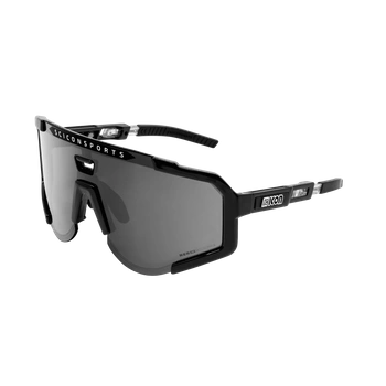 Okulary SCICON AEROSCOPE Black Gloss - SCNPP Multimirror Silver
