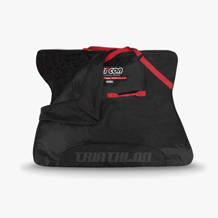 Miękka torba transportowa SCICON TRAVEL PLUS TRIATHLON Czarna