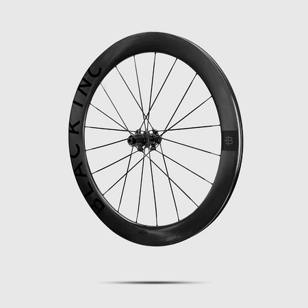 Komplet kół szosowych BLACK INC 48//58 wys. stożka przód 48 / tył 58 mm K. Black