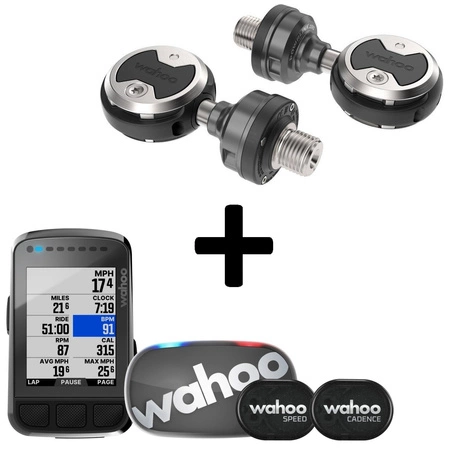 Zestaw Wahoo Licznik rowerowy GPS WAHOO ELEMNT BOLT v2 + Pedały POWRLINK Zero Dual