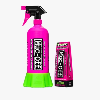 MUC-OFF BUTELKA WIELORAZOWEGO URZYTKU + ŚRODEK DO MYCIA W PROSZKU  Bottle For Life Bundle