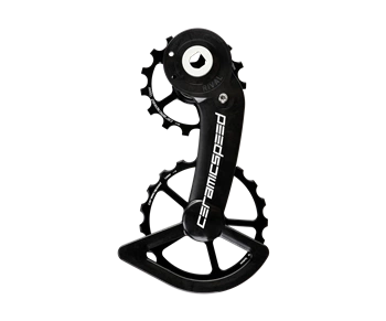 Wózek Przerzutki CeramicSpeed OSPW SRAM Rival AXS Czarny