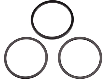 Zestaw Podkładek Dystansowych WheelsMFG ID 42mm Aluminiowe Czarne