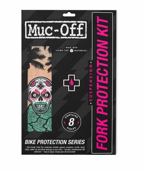MUC-OFF ZESTAW NAKLEJEK OCHRONNYCH NA WIDELEC Fork Protection Kit - Day of The Shred