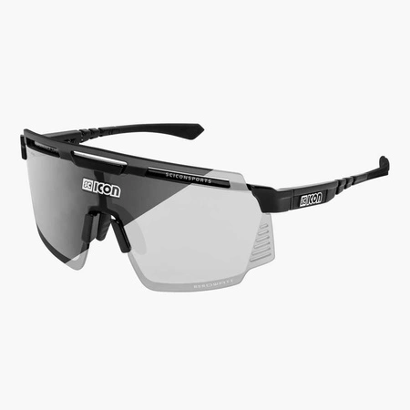 Okulary SCICON AEROWATT Black Gloss - SCNPP Photochromic Silver