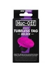 MUC-OFF URZĄDZENIE ŚLEDZĄCE AIRTAG Tubeless Secure Tag Mount - Pink/Black