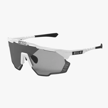 Okulary SCICON AEROSHADE KUNKEN White Gloss - SCNPP Photochromic Silver