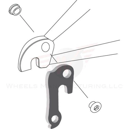 Hak Przerzutki WheelsMFG 9