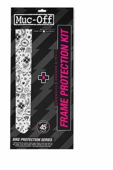 MUC-OFF ZESTAW NAKLEJEK OCHRONNYCH NA RAMĘ Frame Protection Kit - DH/ENDURO/TRAIL - PUNK