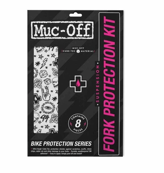 MUC-OFF ZESTAW NAKLEJEK OCHRONNYCH NA WIDELEC Fork Protection Kit - Punk