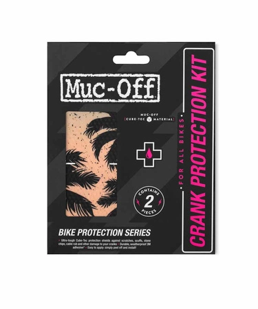 MUC-OFF ZESTAW NAKLEJEK OCHRONNYCH NA KORBĘ Crank Protection Kit -Day of The Shred