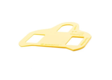 Podkładki Kątowe BIKEFIT CLEAT WEDGES LOOK / Shimano SPD SL 8 sztuk + śruby