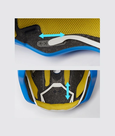 Kask rowerowy HJC GLEO MT BLUE WHITE