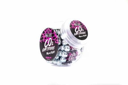 MUC-OFF SŁOIK Z NABOJAMI CO2 SZOSOWYMI 40SZT Countertop 16g CO₂ Cartridge Jar (40 pcs)