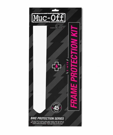 MUC-OFF ZESTAW NAKLEJEK OCHRONNYCH NA RAMĘ Frame Protection Kit - E-MTB - Clear Gloss