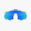 Okulary SCICON AEROSHADE XL White Gloss/White - SCNPP Multimirror Blue